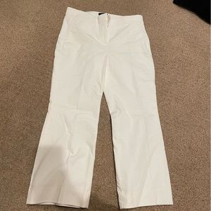 Nwt white corduroy j crew pants
